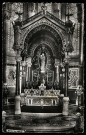 Lyon. Basilique Notre-Dame de Fourvière, le Maître-Autel.