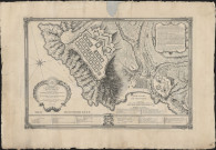 Plan de la cité neuve de Chambray dans l'isle du Goze.