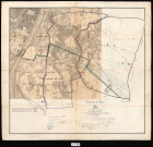 Eglise Saint-Pothin : plan des débarcadères des voyageurs et des marchandises situés aux Brotteaux sur le cours du Rhône.