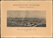 Manufacture lyonnaise de matières colorantes. Usine de la Mouche, Lyon (décembre 1893).