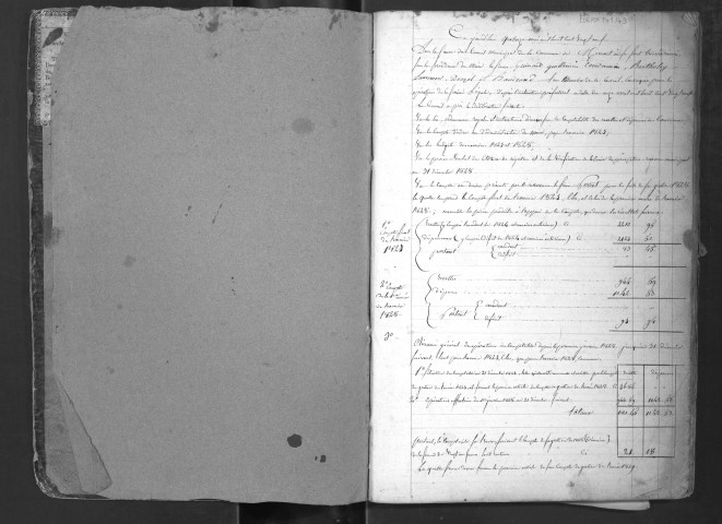 14 mai 1829-25 mai 1845.