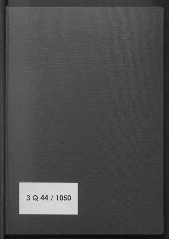 23 mai 1791-22 germinal an VII (volume 1). Renvoie à 3Q44/1036.