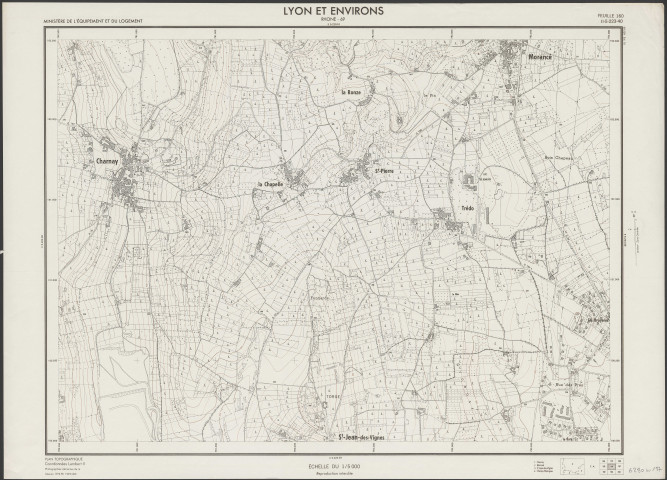 Feuille 160. II-5-223-40.