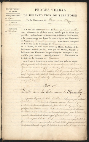 Civrieux-d'Azergues, 10 mai 1824.