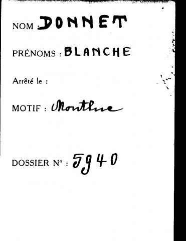 DONNET Blanche
