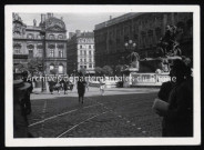 Traversée par les piétons.