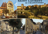 Saint-Laurent-de-Chamousset. Vues multiples en mosaïque.