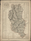 Nouvelle carte topographique et statistique du département du Rhône.