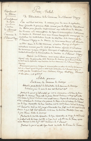 Saint-Laurent-d'Agny, 11 septembre 1811.