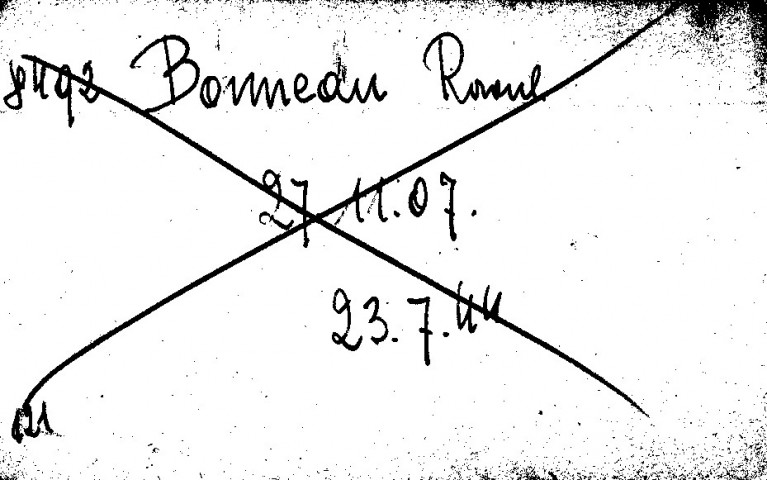 BONNEAU Raoul Marcel