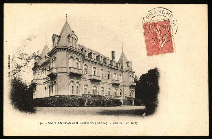 Saint-Etienne-des-Oullières. Château de Néty.