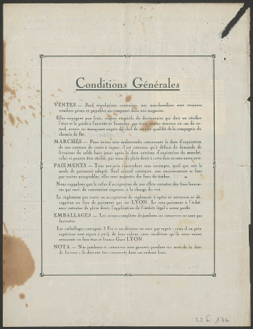 Wattebled et Cie - Lyon.