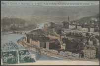 Panorama sur la Saône, Vaise et Serin.
