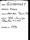 GUYONNET Roger
