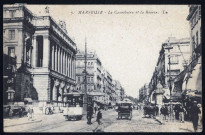 La Canebière et la Bourse.