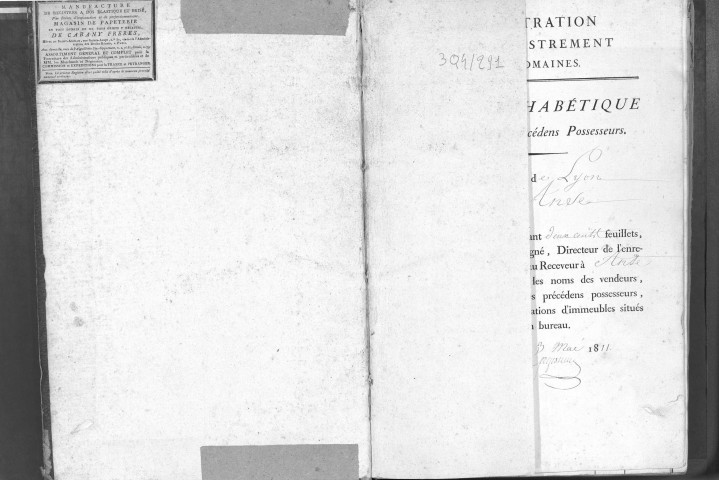 Nivôse An XI-mars 1815 (volume 8).