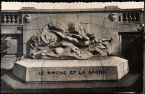Lyon. Palais de la Bourse "Le Rhône et la Saône" de Vermare.