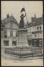 La statue de Jeanne d'Arc.