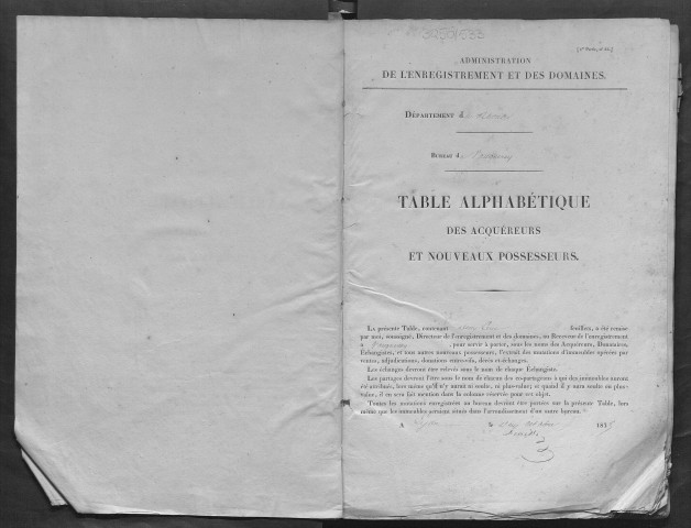 Janvier 1840-décembre 1844 (volume 4).
