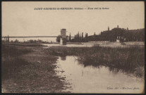 Saint-Georges-de-Reneins. Pont sur la Saône.