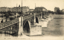 Lyon. Le pont de la Guillotière.