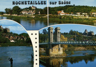 Rochetaillée-sur-Saône. Vues multiples en mosaïque.