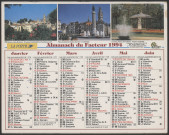 Almanach du facteur 1994.