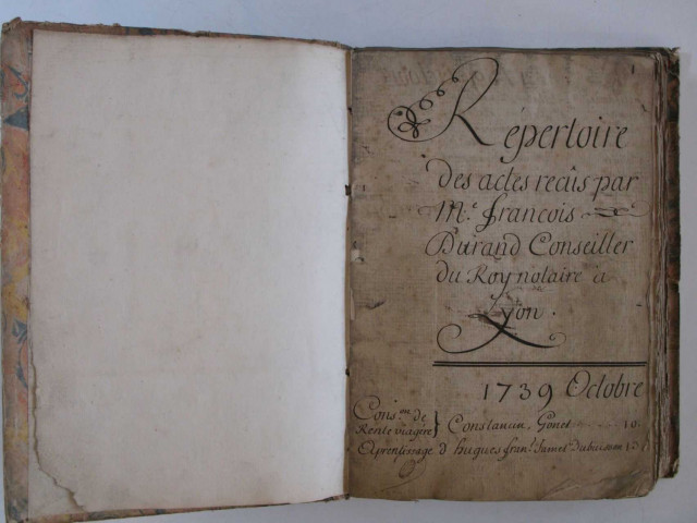 10 octobre 1739-1775