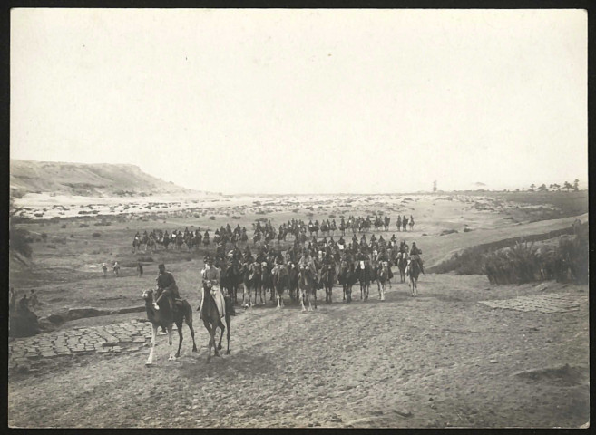 Campagne militaire en Afrique du Nord.