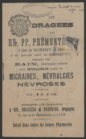 Brochure publicitaire médicale - Lyon.