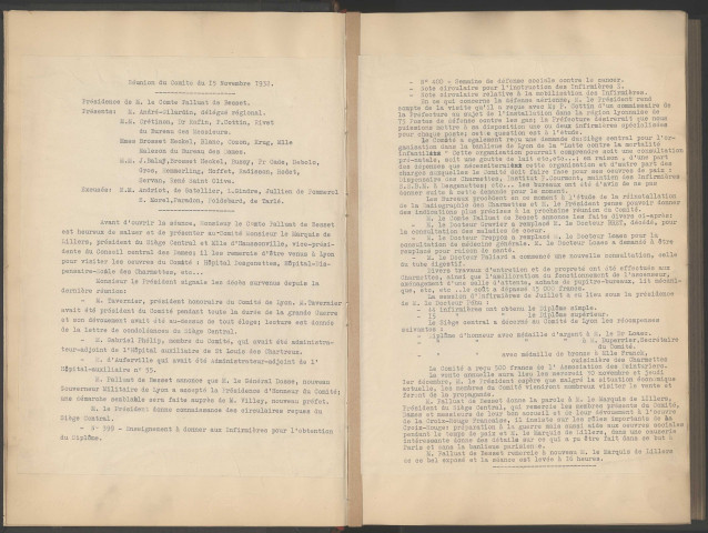 Conseils d'administration.