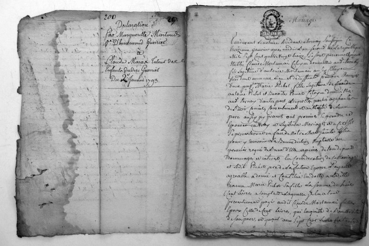 Janvier-mai 1793, 30 thermidor-25 fructidor an II