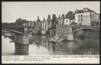 La Ferté-sous-Jouarre. Pont détruit par les Anglais.