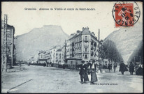 Avenue de Vizille et cours Saint-André.