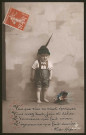 Garçonnet en costume bavarois.