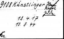 KUNSTLINGER Henri Roger (alias BOULANGER Henri Roger)