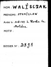 WALISCZAK Stanislaw