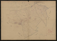 Section B dite de Ruissel 2e feuille (partie de l'ancienne 1ère feuille). Plan révisé pour 1937.