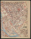 Carte des services postaux du département du Rhône et plans des rues de communes du Rhône.