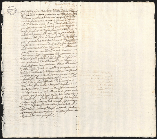 Antoine de Chaponay, officier au parlement de Dauphiné.