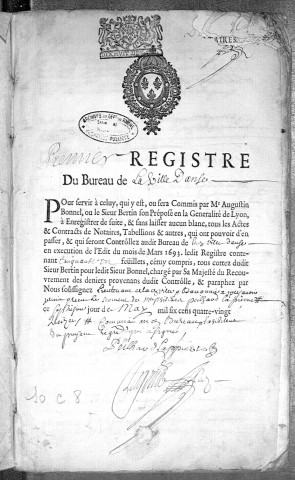 7 mai 1693-5 avril 1694.