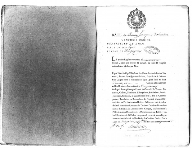 1er septembre 1752-8 août 1759.