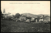 Saint-Julien. Château et hameau du Jonchy.