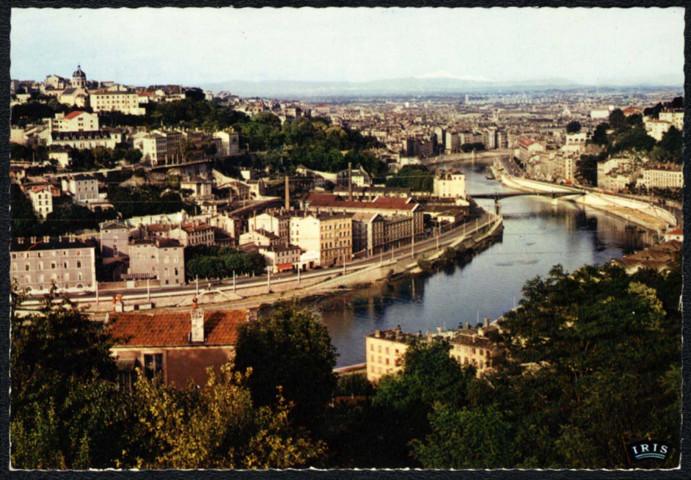 Lyon. Vue générale.