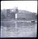Vue d'ensemble du chevet depuis le quai Saint-Antoine.