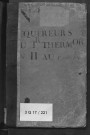 1er thermidor an II-1er avril 1814. Renvoie au 3Q17/215.