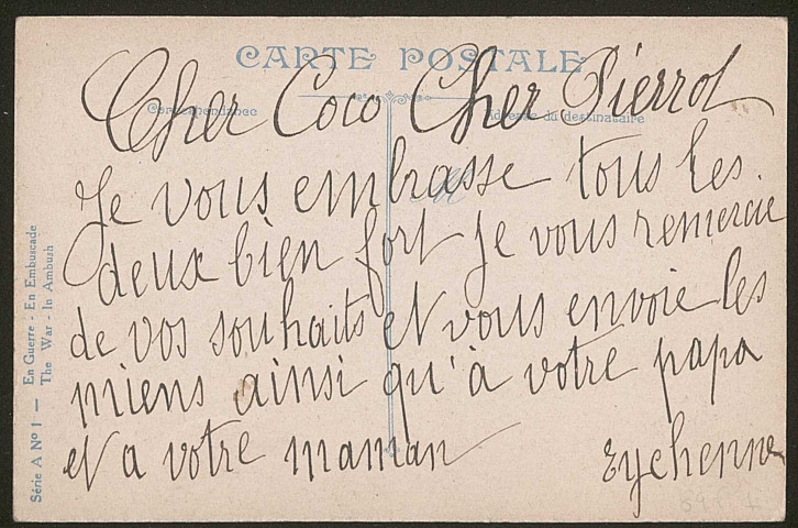 M. Marcoux, mari de Anne-Jeanne Marcoux, parcours militaire.