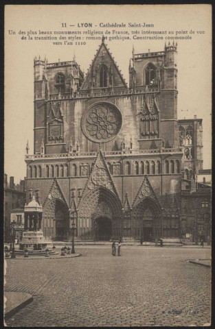 Lyon. Cathédrale Saint-Jean.