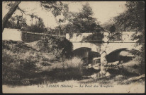 Tassin. Le pont des Bruyères.