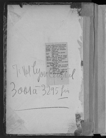 Lyon Central : n° matricules 3001-3297